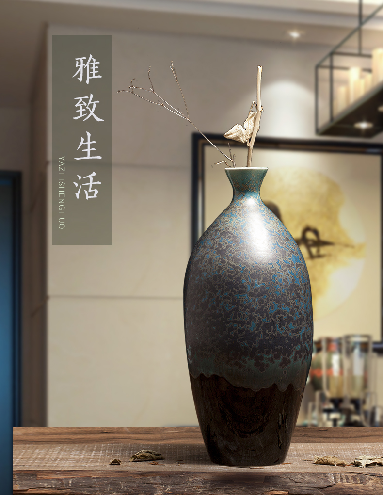 Jingdezhen ceramic Chinese vase furnishing articles furnishing articles household supplies creative table sitting room adornment is placed