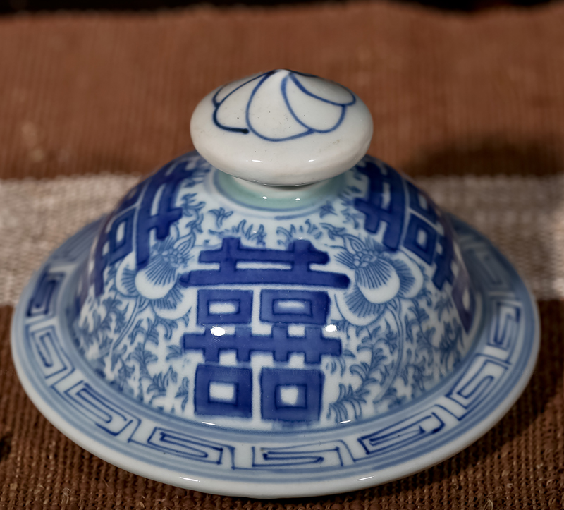Jingdezhen ceramics modern blue and white pot household decoration vase furnishing articles do old earthenware restoring ancient ways