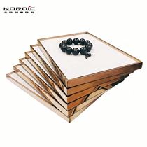 Stainless steel jewelry bracelet Shoes display tray Watch Perfume glasses belt display display box