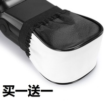On-camera flash diffuser Universal cover Hot shoe flash diffuser cloth cover External flash diffuser