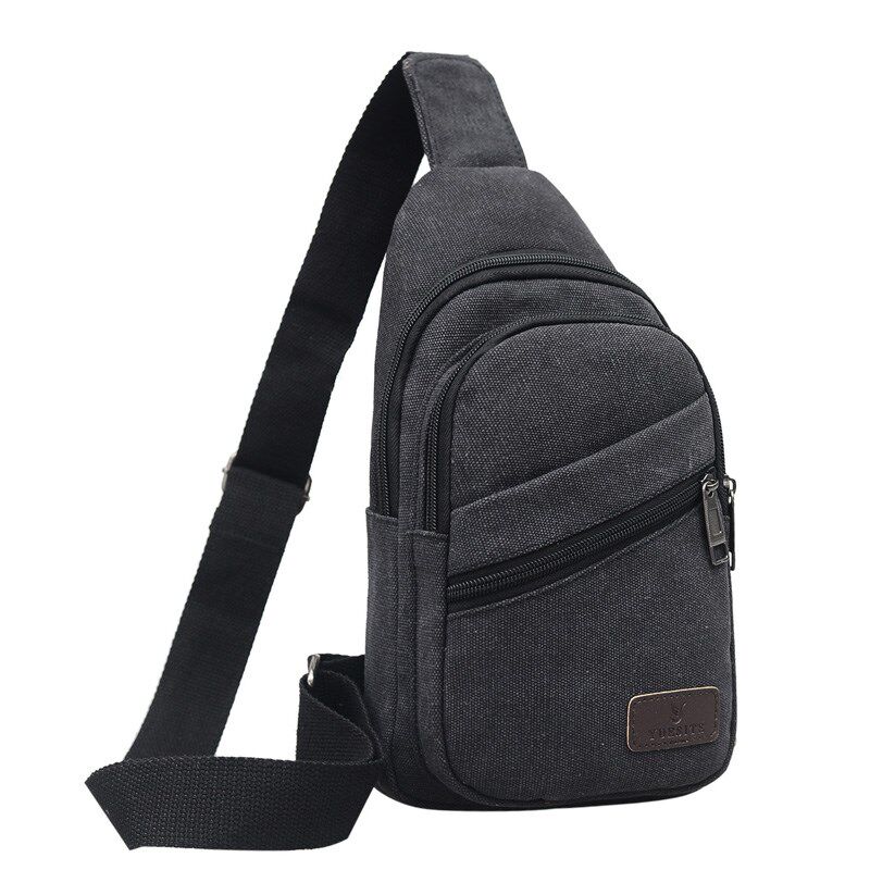Tool bag man capacity business electrician messenger bag oblique black shoulder canvas bag men's vintage backpack chest bag