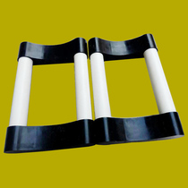 Non-slip dumbbell rack Environmental protection electroplated pure steel dumbbell universal barbell rack Protective floor stable dumbbell rack