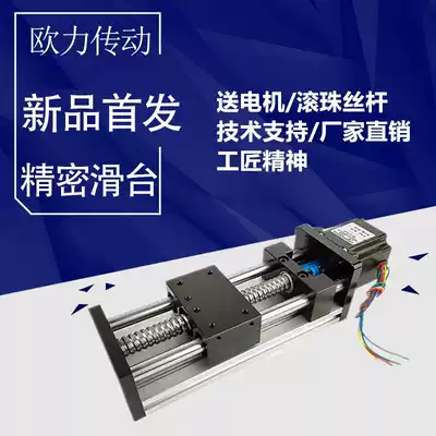 Orida GGP precision double optical axis electric slide rail ball screw Linear guide step new non-standard custom