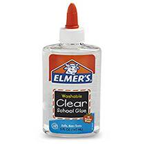 现货Elmers Liquid School Glue WashableClear牛头透明胶
