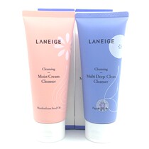 New Korea Lange four-in-one facial cleanser moisturizing Multi-Effect cleansing cream 150ml exfoliating makeup