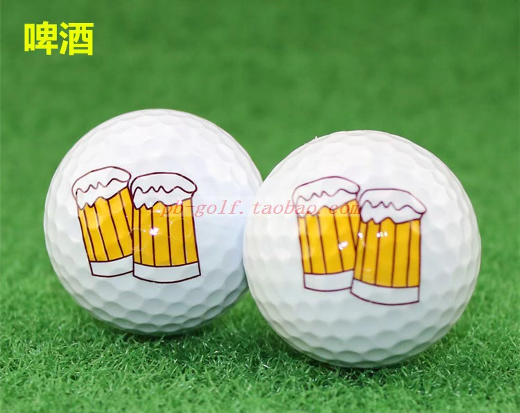 Bóng golf mới quà tặng bóng 12 phim hoạt hình bóng đôi bóng thực hành golf Tùy chỉnh