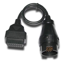  BENZ Diagnostic Adapter 38PIN to 16PIN OBD2 CABLE BENZ 14P Round Head Cable