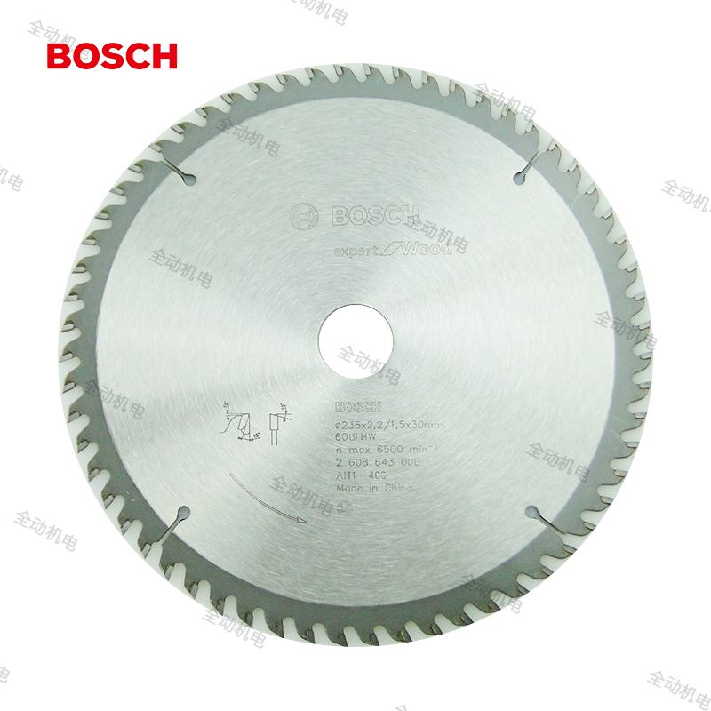 German Bosch woodworking circular saw blade left and right teeth 9-inch 235X2 2X60TX30 25mm liters-Taobao