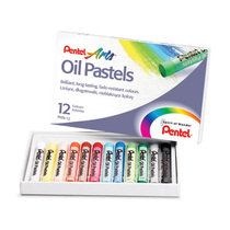 pentel Paitong 12-color oil stick chalk
