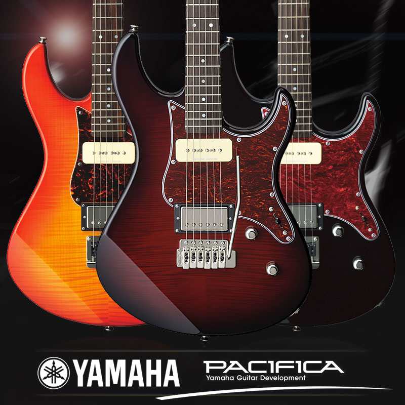 Cisfeng YAMAHA Mountain Leaf PAC611HFM VFM electric guitar in order to perform Pacific Series Indonesia