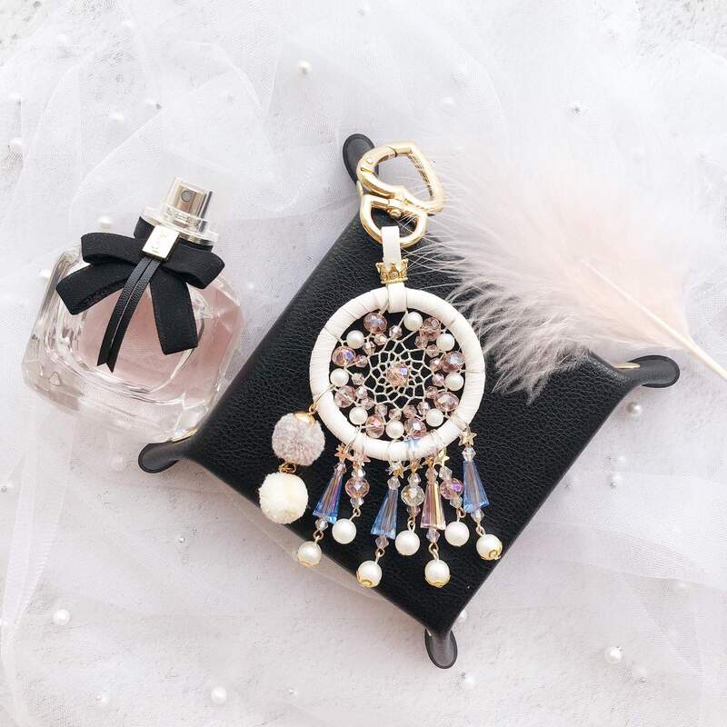 Dream Catcher  Handmade Bag Pendant ins Gift DIY Keychain Leisure Time Handmade Weaving
