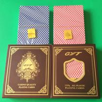 Special GYT double - sided frosted plastic poker plastic card Texas Poker Bridge 54 full - depth waterproof