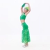 Ngày thiếu nhi Trẻ em Dai Sequined Dance Trang phục biểu diễn con công Trang phục biểu diễn đuôi cá cho trẻ mới biết đi Trang phục biểu diễn múa dân tộc Trang phục biểu diễn múa - Trang phục Trang phục