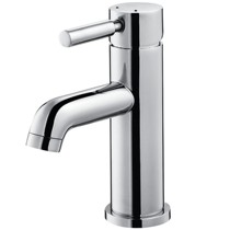 Guangyuan store Hengjie bathroom bathroom basin hot and cold water single hole faucet HL2500-1W