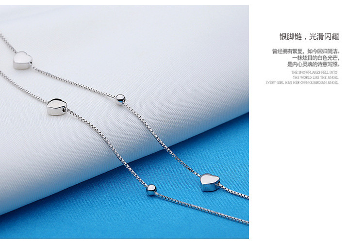 Chaine de cheville Femme en Argenterie - Ref 3104248 Image 13