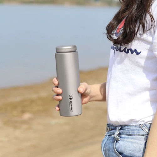 Слюнявчик, портативный сверхлегкий чайник со стаканом, спортивный экологичный чай для путешествий, чайная чашка, широкое горлышко