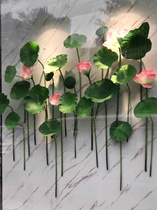 Hot Sell Size High Emulation Flower Can Mimics Water Feel Lotus Lotus Lotus Lotus Leaf Lotus Flower Bud Decoration Flowers Flowers Flowers Flowers Flowers Flowers Flowers Flowers