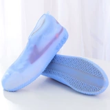 Детские силиконовые нескользящие износостойкие бахилы, резиновые латексные сапоги для мальчиков, средней длины