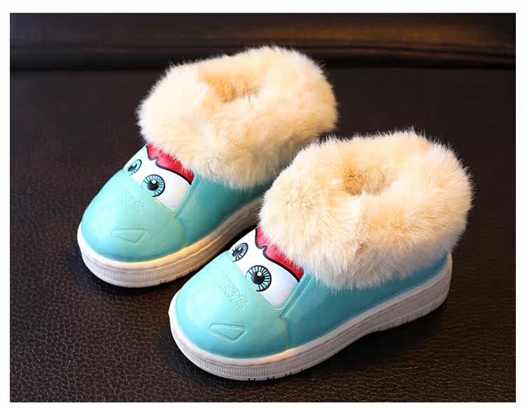 Chaussons enfants en autre pour hiver - semelle caoutchouc Wear - Ref 1011756 Image 15