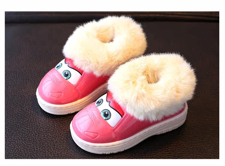 Chaussons enfants en autre pour hiver - semelle caoutchouc Wear - Ref 1011756 Image 13