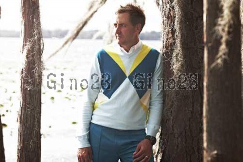 Ian Poulter IJP Design Men Golf Sweater Knitted Sweater Spot 5