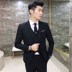 Phù hợp với nam giới Slim Hàn Quốc chuyên nghiệp phỏng vấn trang phục phù hợp với năm mảnh phù hợp với chú rể chú rể váy cưới quần tây nam Suit phù hợp