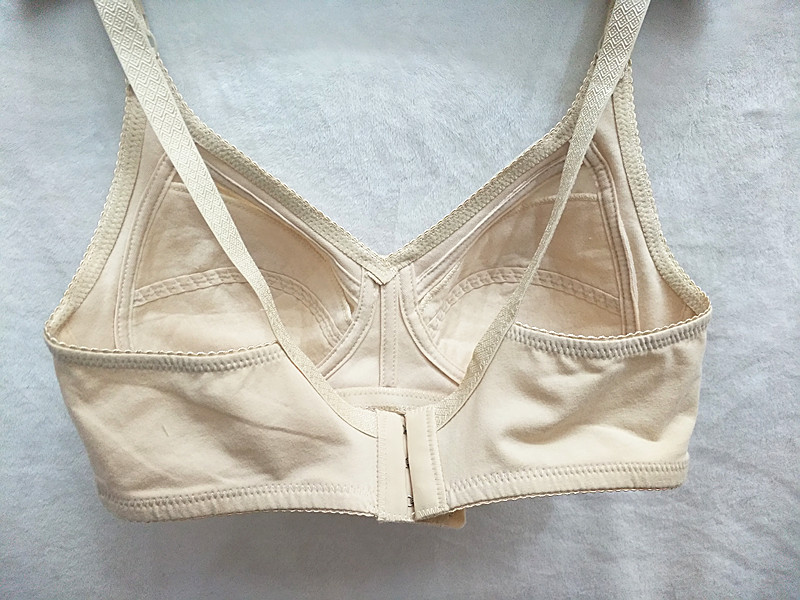 Zhenmeng 702 trung niên và cũ thép vòng mỏng khóa thể thao vest cotton cotton cotton kích thước lớn đồ lót mẹ áo lót dây