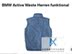 BMW Dòng thể thao gốc BMW HOẠT ĐỘNG Thể thao nam xuống Vest Vest - Áo thể thao áo khoác adidas trang Áo thể thao