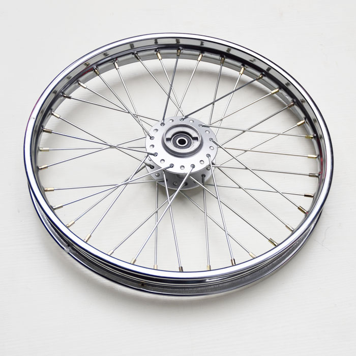 Carling cabbage Zongshen GY CRV front rim assembly 1 6 * 19 steel ring front wheel disc brake hub rim assembly-Taobao