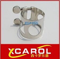 Clarinet instrument accessories black tube flute head clip clarinet metal clip metal whistle hoop