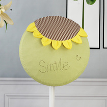Fan cover all-inclusive fabric soft thickened fabric does not hurt electrical appliances fan electric fan dust cover Machine Head all-inclusive household