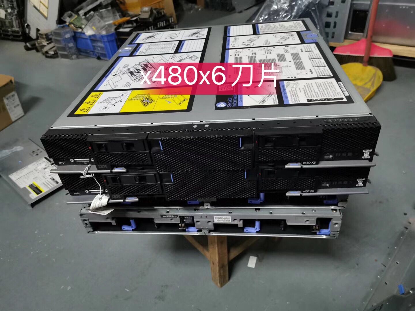 Tested intact IBM X480X6 blade server 7903-AC2 7903-AC2 47C2240 00AN792 00AN792 -Taobao