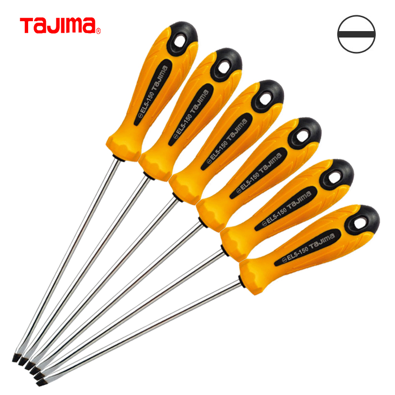 Japan Tian Dao Screwdriver With Screwdriver Screwdriver Screw screwdriver Rubber handle Magnetocutter Head EL Family