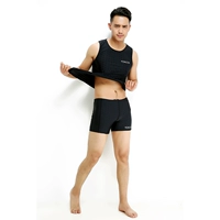 Обычный жилет+плоские брюки+силиконовая плавательная крышка