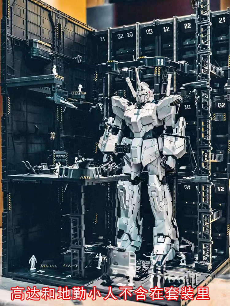CG Улучшенный 6‑юнит PG Fusion King Kong Подходит для сборки передовой базы Gnaku обслуживающий стеллаж