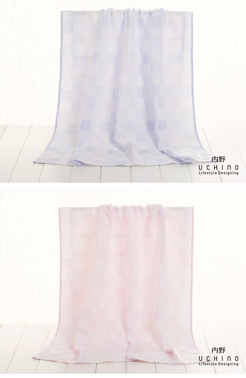 UCHINO Ueno Nhật Bản chất lượng cotton đôi gạc khăn tắm người lớn tắm thấm khăn lớn đôi nhà - Khăn tắm / áo choàng tắm áo choàng tắm cho bé