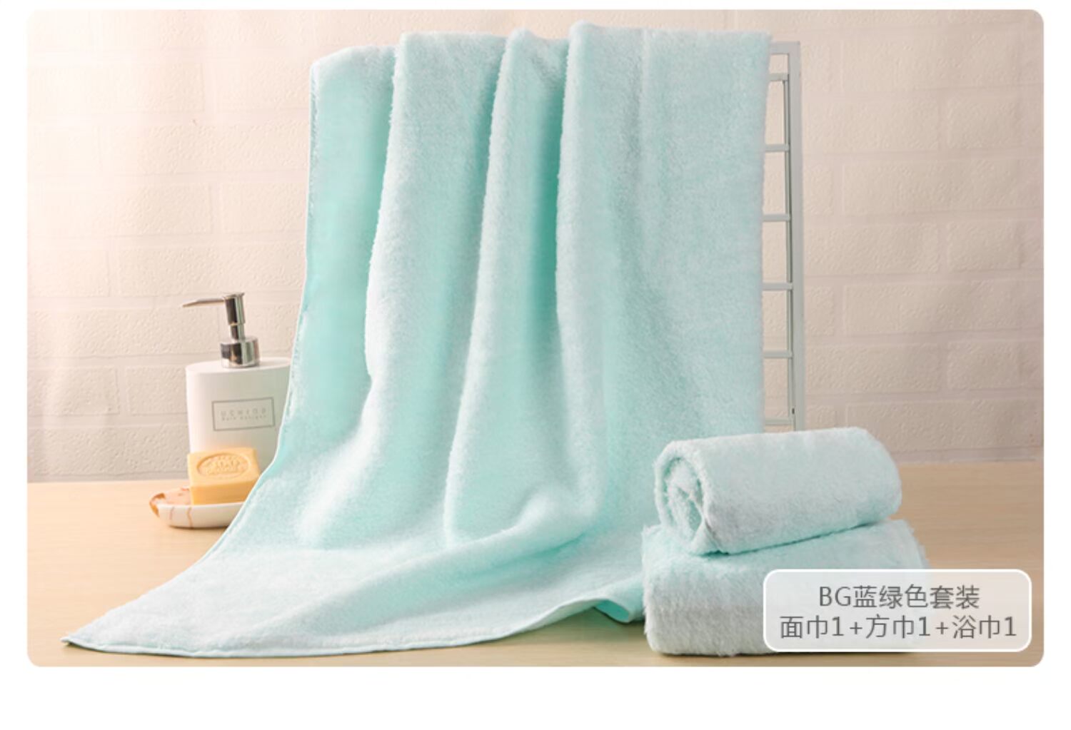 UCHINO nội địa marshmallow khăn bông vuông khăn ba mảnh tắm tắm thấm khăn lớn nhà - Khăn tắm / áo choàng tắm khăn mặt trẻ em