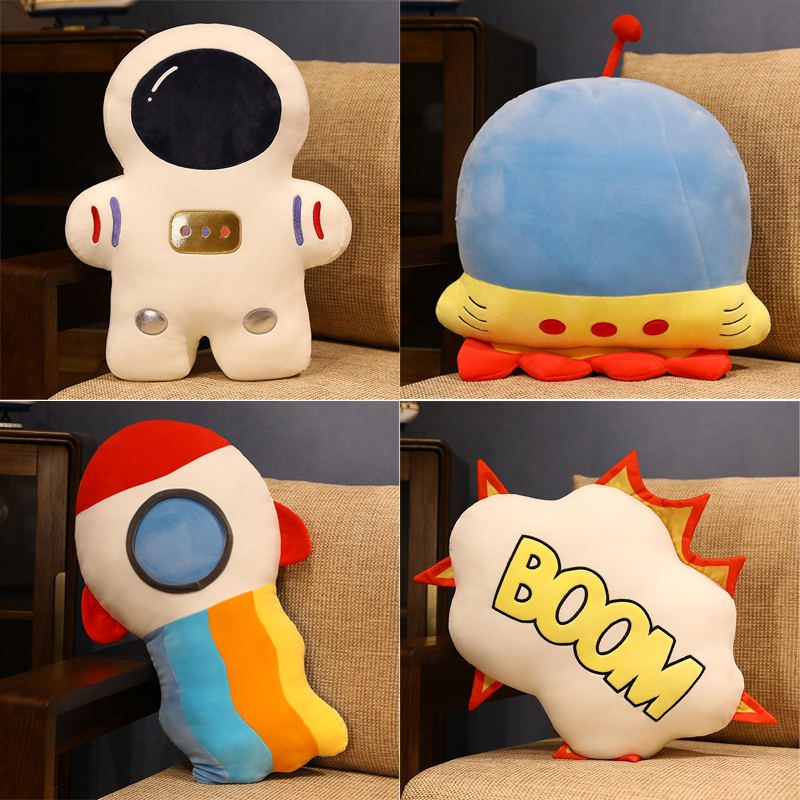 Original Astronaut Doll Plush Toy Space Man Pillow Stuffed Toy Realistic Rocket Mars Boy Hugging to Sleep