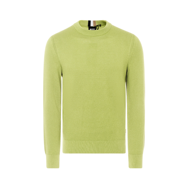 Hugo Boss New Autumn and Winter Solid Color Cotton Men's Round Neck Long-Sleeved Knitwear Sweater