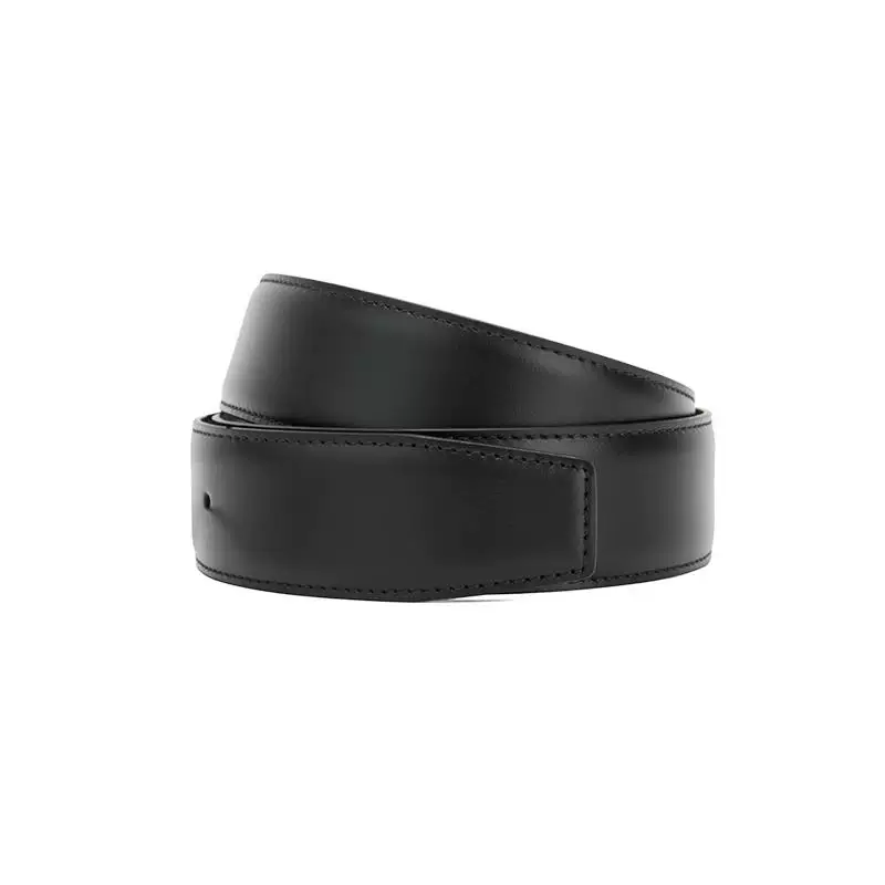 Кожаный черный пояс FERRAGAMO/, материал