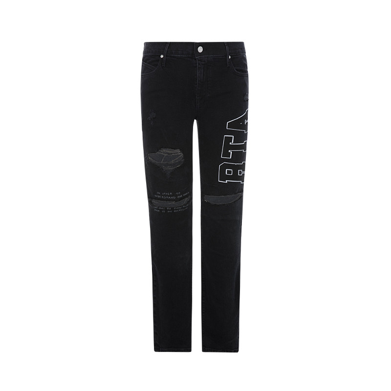 RtA Black Cotton Simple Casual Men's Jeans