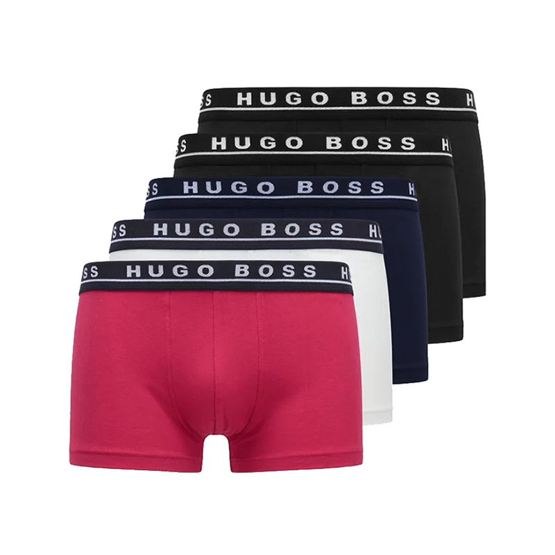 Hugo Boss Hugo Boss Men's Logo Boxer Briefs Five-Piece Set Yintai Department Store 300095 Hugo Boss Hugo Boss Men's Logo Boxer Briefs Five-Piece Set Yintai Department Store 300095