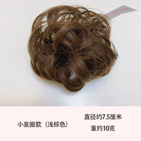 Маленький круг волос (светло -коричневый)