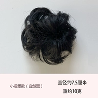 Маленькая модель круга волос (натуральный черный)