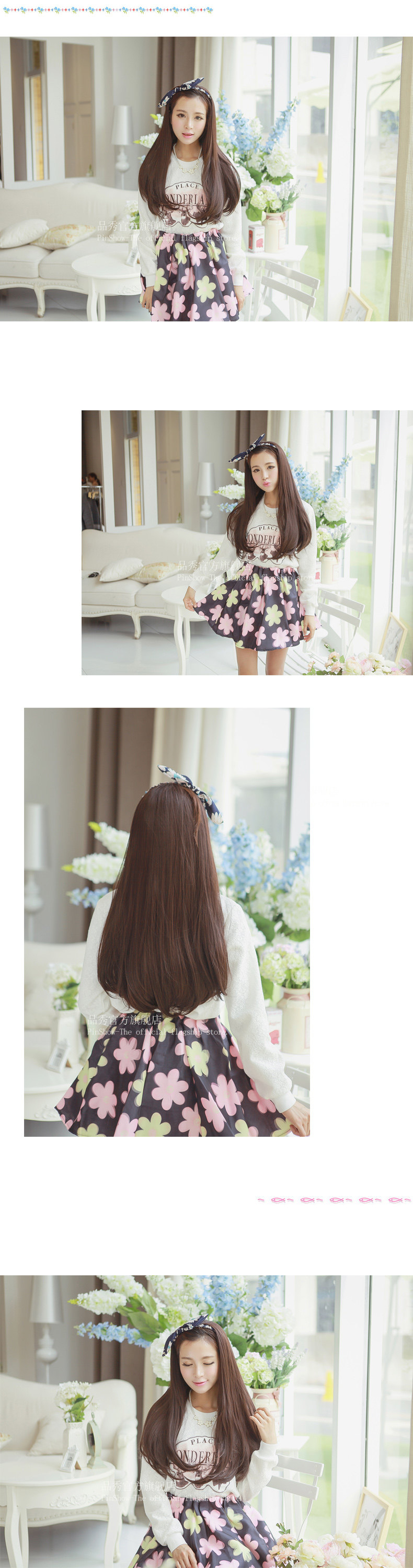 Perruque Long cheveux raides - Ref 2613361 Image 13