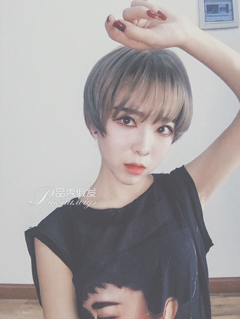 Perruque cheveux raides Court - Ref 2613368 Image 12