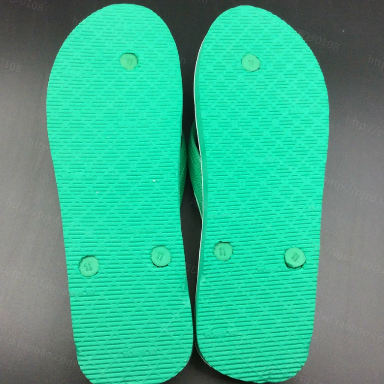 Nam kéo cá mập flip flops 20 năm cổ điển đích thực Thái Lan nhập khẩu cao su nguyên chất chéo pinch dép nam vua