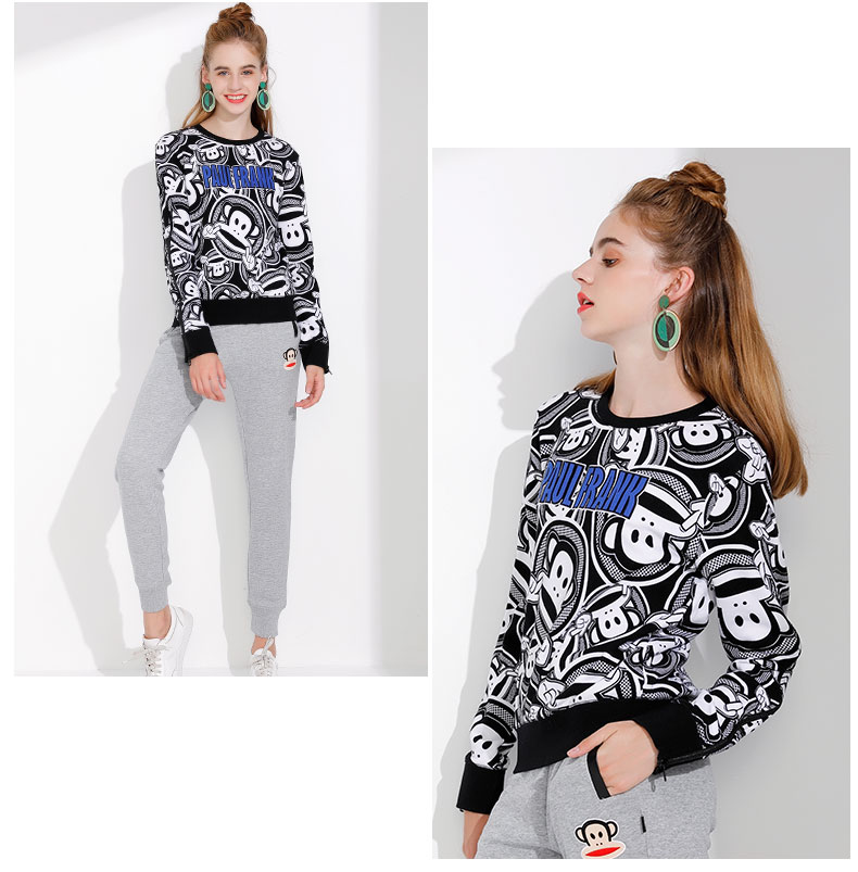 Sweatshirt femme PAUL SINGE FRANC GRANDE BOUCHE - Ref 3216627 Image 38
