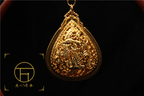 Ancient method acquisition of Ming Dynasty clothing jewelry accessories Xiapi drop hollow sachet pendant car hanging jewelry restoration