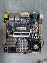 Research China AIMB-256G2 industrial control motherboard MINI-ITX dual network port color new with CPU fan